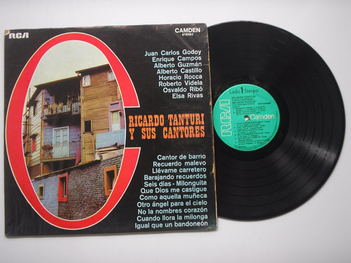 Lp Vinilo Ricardo Tanturi Orquesta Tipica  Y Sus Cantores