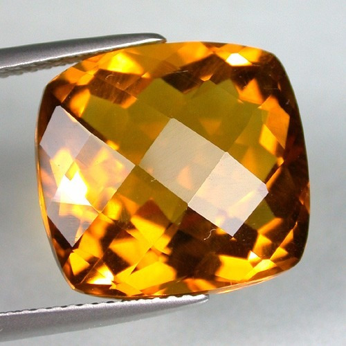 Citrino  Natural 15.54 X 14,55  12,85 Ct  Sin Tratamiento