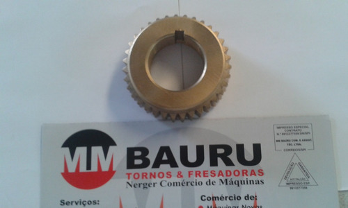 Engrenagem Coroa Do Avental Torno Nardini Nd 325 E Nd 250