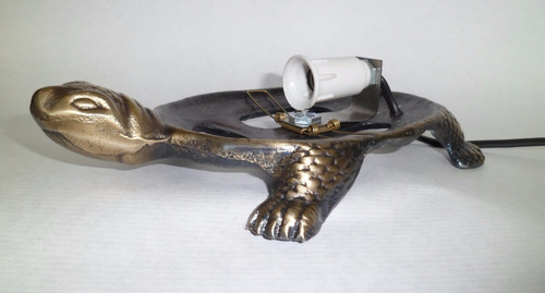 Imagen 2 de 6 de Tortuga Lampara Tecnica Tiffany Color Antique Envíos