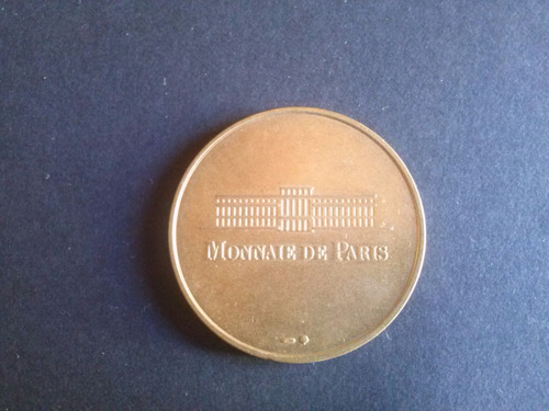Medalla Turística La Catedral Mónaco Bronce