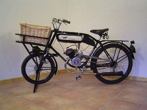 Bicicleta Wanderer Motorizada Sachs Antiga Coleção Muitorara