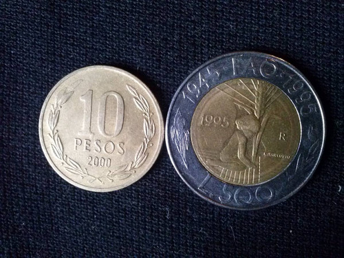 Moneda San Marino Bimetálica 500 Liras 1995 (c46)