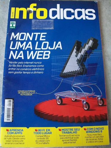 Revista Info Dicas Nº 108 - Monte Loja Na Web  - 12/2012