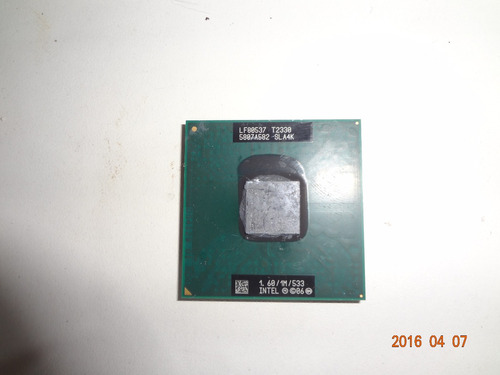 Processador Note Intel Dual Core Sla4k T2330 1.6/1mb/800mhz