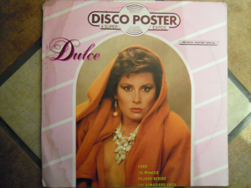 Dulce Lp Discoposter Con Insert Fotos E Historieta