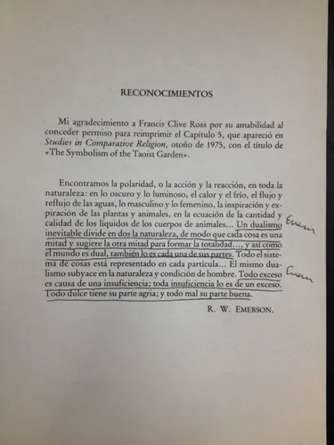 Yin Y Yang La Armonía Taoísta De Los Opuestos.j.c Cooper (Usado)