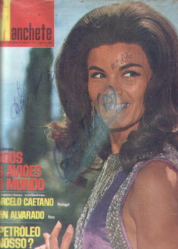 Manchete 1969.miss Gb.cabo Frio Florinda.doris Monteiro.aviõ