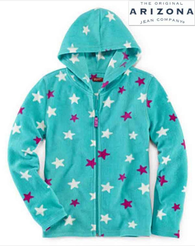 Envio Sudadera 6 Anos Arizona Azul Estrellas Hoodie Nina