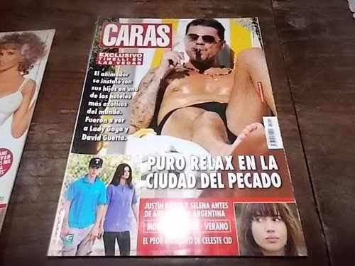 Revista Caras 1551 Tinelli Bieber Selena 27/9/13 Bardot Flor