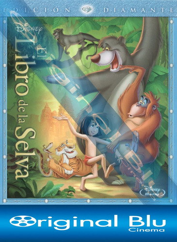 El Libro De La Selva - Blu Ray Original - Almagro