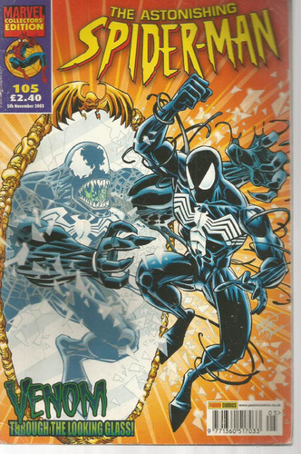 The Astonishing Spider-man 105 Panini Uk Bonellihq Cx62 F19