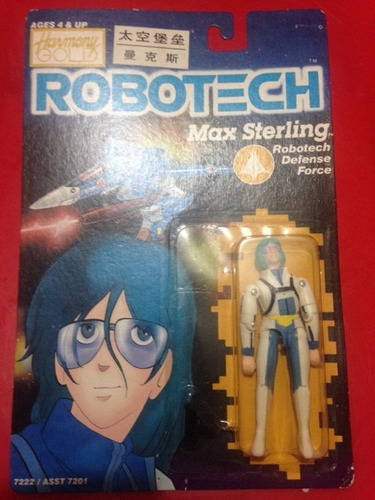 Figura Robotech Max Sterling Harmony Gold