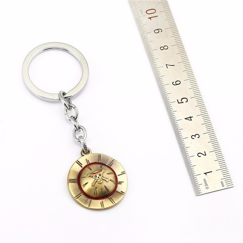 Llavero Metal Anime Sombrero Monkey D Luffy One Piece