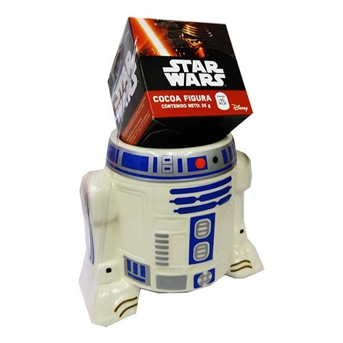 Star Wars Taza Ceramica Coleccionable 3d R2d2