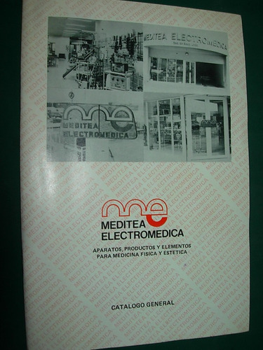 Folleto Publicidad Catalogo Meditea Medicina Fisica 60 Pgs