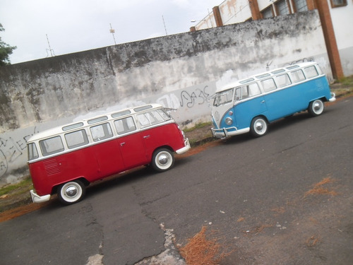 Imagem 4 de 15 de Kombi Antiga Fusca Vw Van Samba E Teto Solar - Por Encomenda