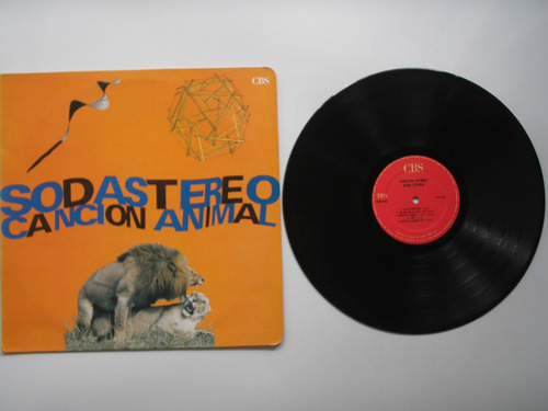 Lp Vinilo Soda Stereo Canción Animal  Original Colombia1990