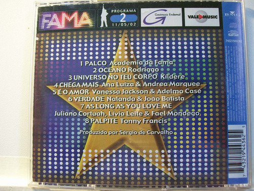 Fama, Programa 2, 2011, Cd Original Raro (Usado)