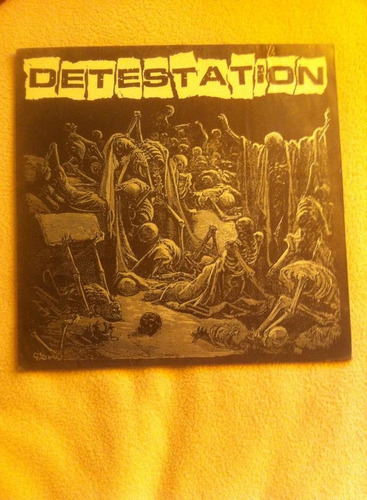 Detestation Lp 1998 Hardcore Punk