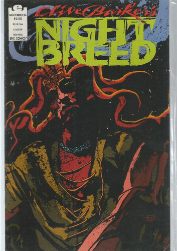 Night Breed 24 - Epic Comics - Bonellihq Cx153 K19