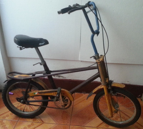 Antigua Bicicleta Italiana Aro 16 Para Niño Mini Croos