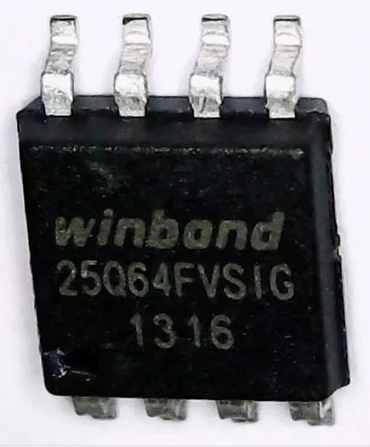 Imagem 6 de 7 de 25q64fvsig 25q64 W25q64 Winbond Memória Bios 3.3v Virgem