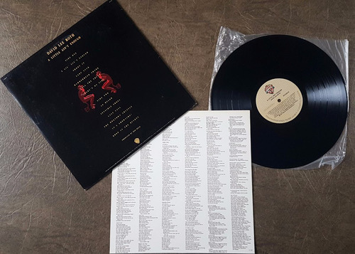 David Lee Roth - Lp A Little Ain't Enough (Usado)