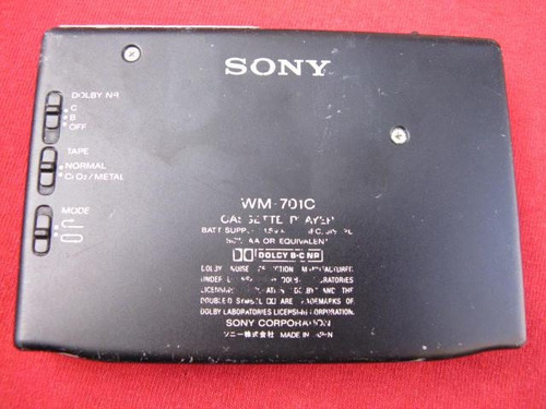 Psicodelia: Walkman Sony Wm-701 C No Cierra No Funciona Wkm (Usado)