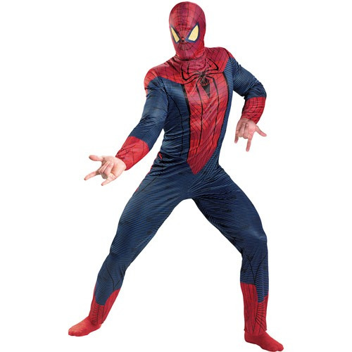 Disfraz Para Adulto De Spider-man Talla 42-46 Halloween