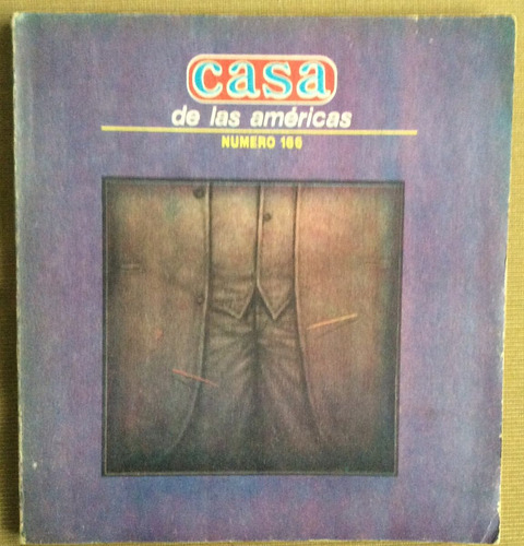 Revista Literaria Casa De Las Américas  Número 166