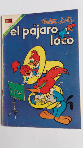 El Pajaro Loco 318 . Novaro 1969. Walter Lantz