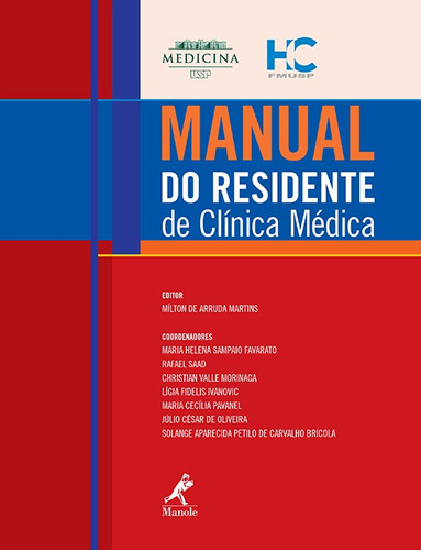 Livro - Manual Do Residente De Clínica Médica Usp Lacrado