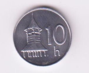 Eslovaquia 2002 Moneda De 10 Haleru  Sin Circular