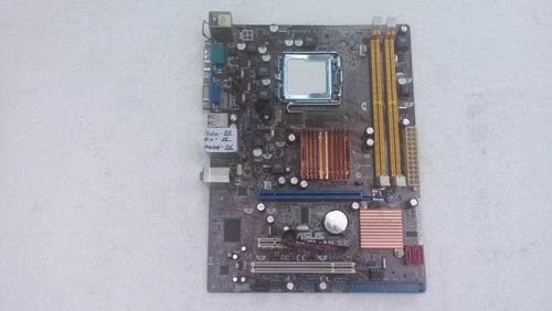 Placa Mãe Asus P5kpl-am Se 775 Ddr 2 Sataaté Core2quad E 4gb