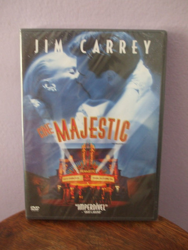 Dvd Cine Majestic - Jim Carrey - Lacrado Original