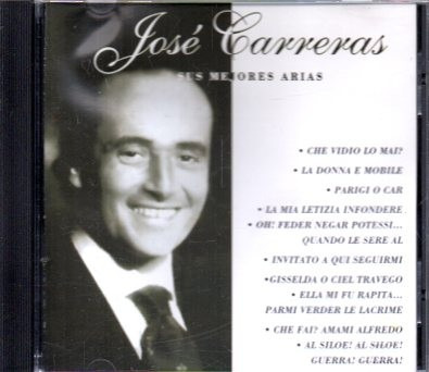 Jose Carreras - Sus Mejores Arias - Cd Original