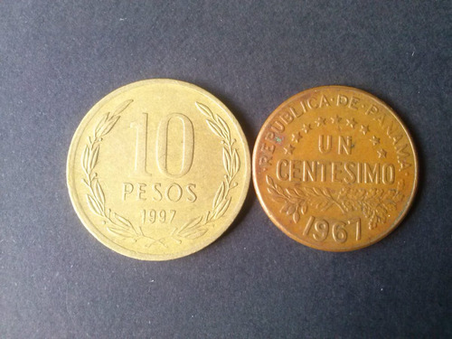 Moneda Panamá 1 Centésimo Cobre 1967 (c43)