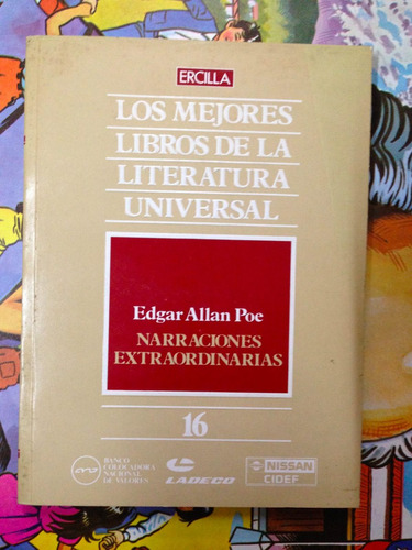 Narraciones Extraordinarias E.  Allan Poe Ercilla Volumen 16