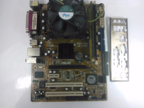 Kit Placa Mae Asus P5vd2-x+ Dual Core E2160 + 1gb Ddr2