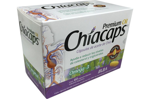 Chiacaps Premium Oil X 180 Capsulas Elea Chia