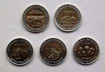 Comprar Cinco Monedas Conmemorativas Bicentenario Argentino - 2010