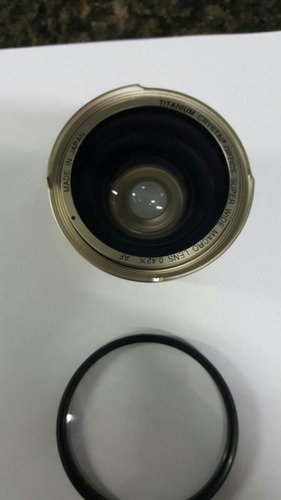 Lente Para Camara Canon Titanio Optica De Cristal (Usado)