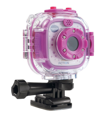 Cámara De Acción Niños Go Pro Vtech Kidizoom, Púrpura