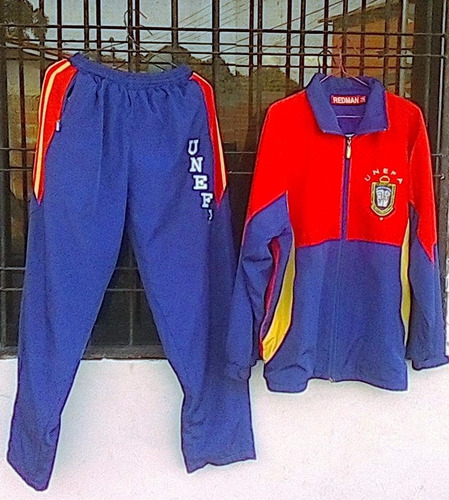 Uniforme Unefa Deportivo Chaqueta Y Mono Tricolor