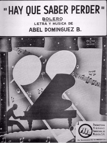 Hay Que Saber Perder Abel Dominguez Partitura