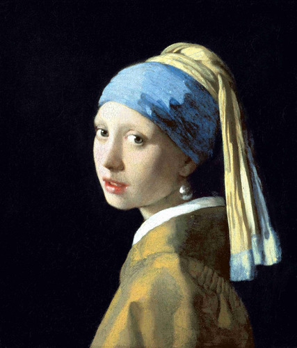 Lienzo Tela Canvas La Joven De La Perla Jan Vermeer 1665