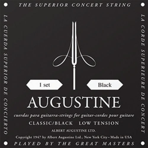 Encordado Agustine Negro Para Guitarra Clásica Cuo