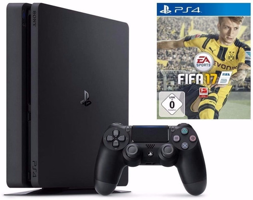 Ps4 Slim 500gb + Fifa 17+1 Joystick Nuevas Gtia Local Envio