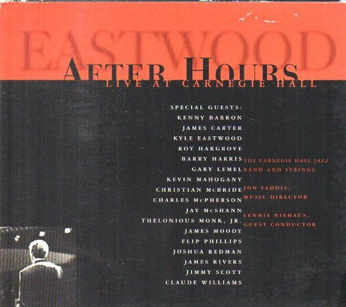 Eastwood Afer Hours Live At Carnegie Hall - 2 Cds Germany